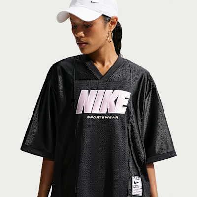 Nike Sportswear Women's Oversized Short-Sleeve Graphic Jersey. Nike JP
